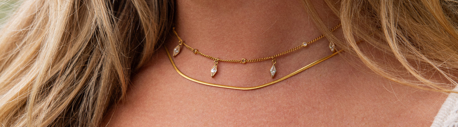 Entdecke alle Choker von PURELEI auf einen Blick und kreiere aufregende Layering Looks.