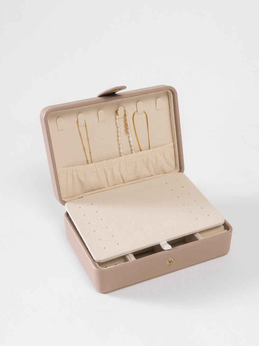 Schmuck Reiseetui Taupe