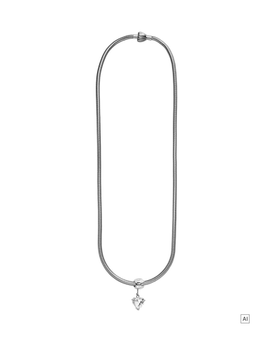 LEI Kette White Heart Set