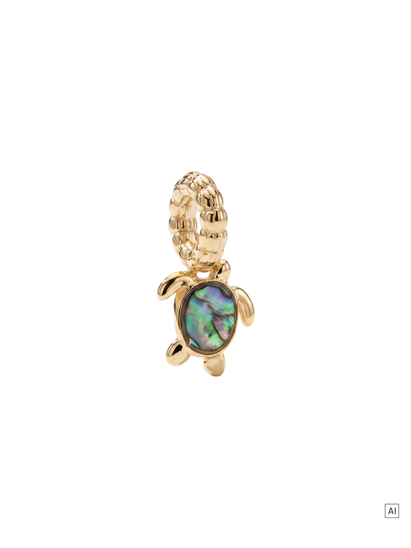LEI Abalone Turtle Charm