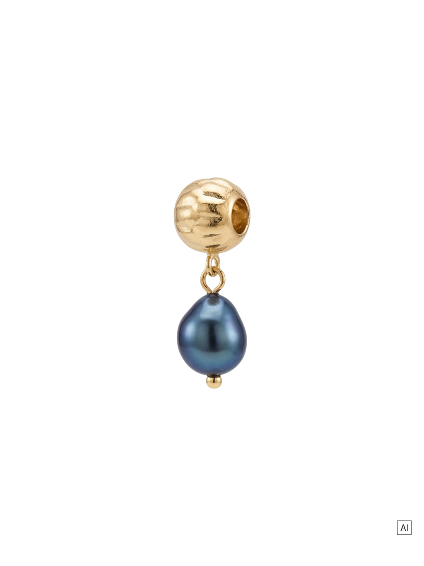 LEI Dark Pearl Charm