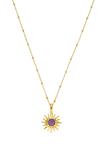 Sun Amethyst Kette