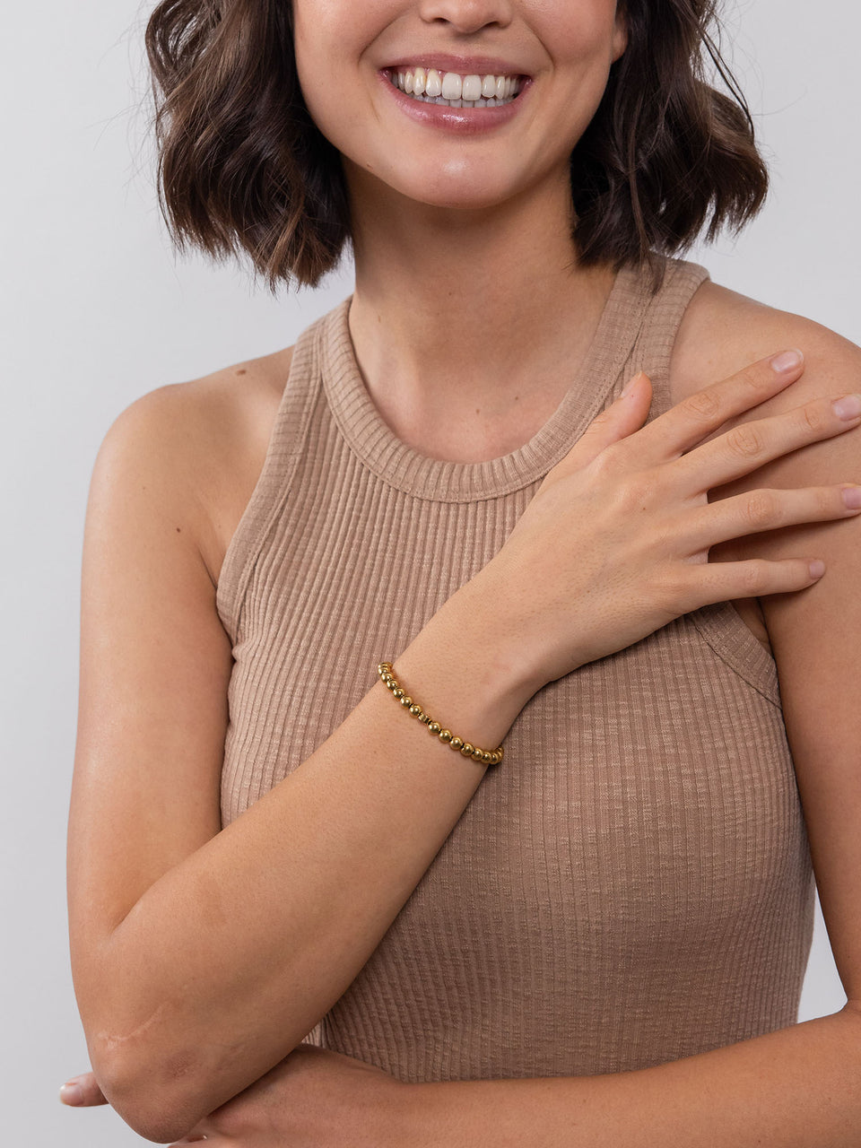 Letter B Armband