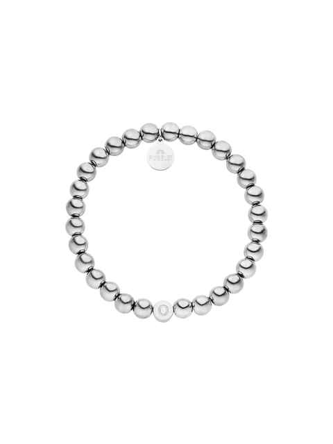Letter O Armband