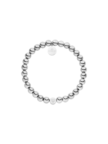 Letter U Armband