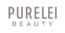 PURELEI Beauty Logo in sanften Erdtönen, modern und elegant gestaltet.