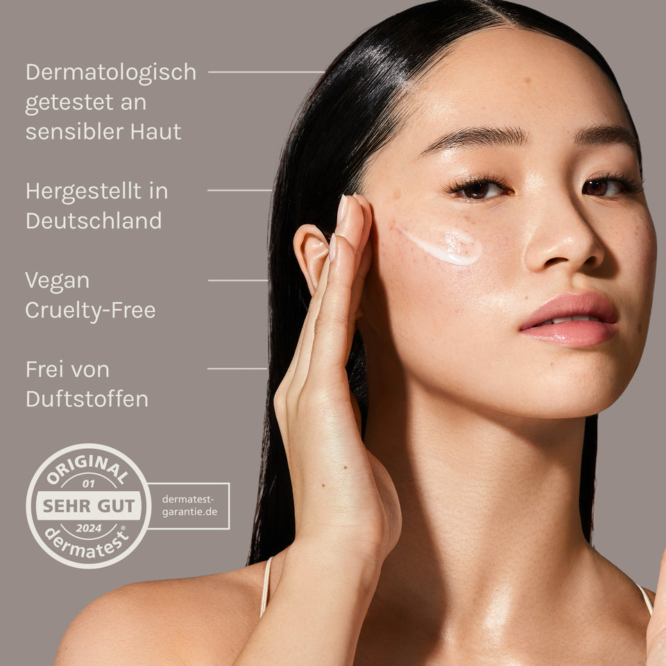 PURELEI Ceramide Barrier Repair Booster trägt leicht auf der Haut, für geschmeidige, strahlende Hautbarrierepflege