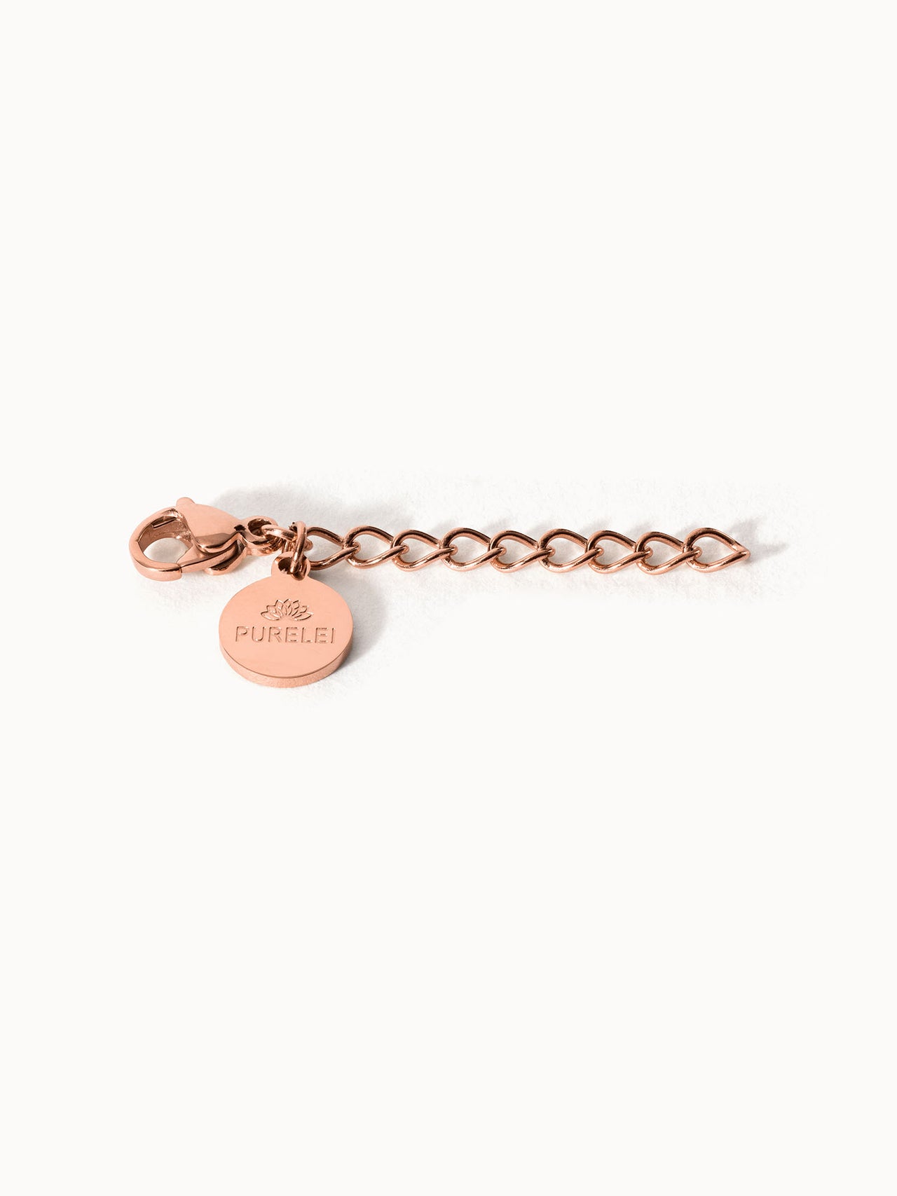 Roségoldener Extender Universal Armband aus Edelstahl, elegant und verstellbar, PURELEI inspiriert von hawaiianischem Inselgeist.