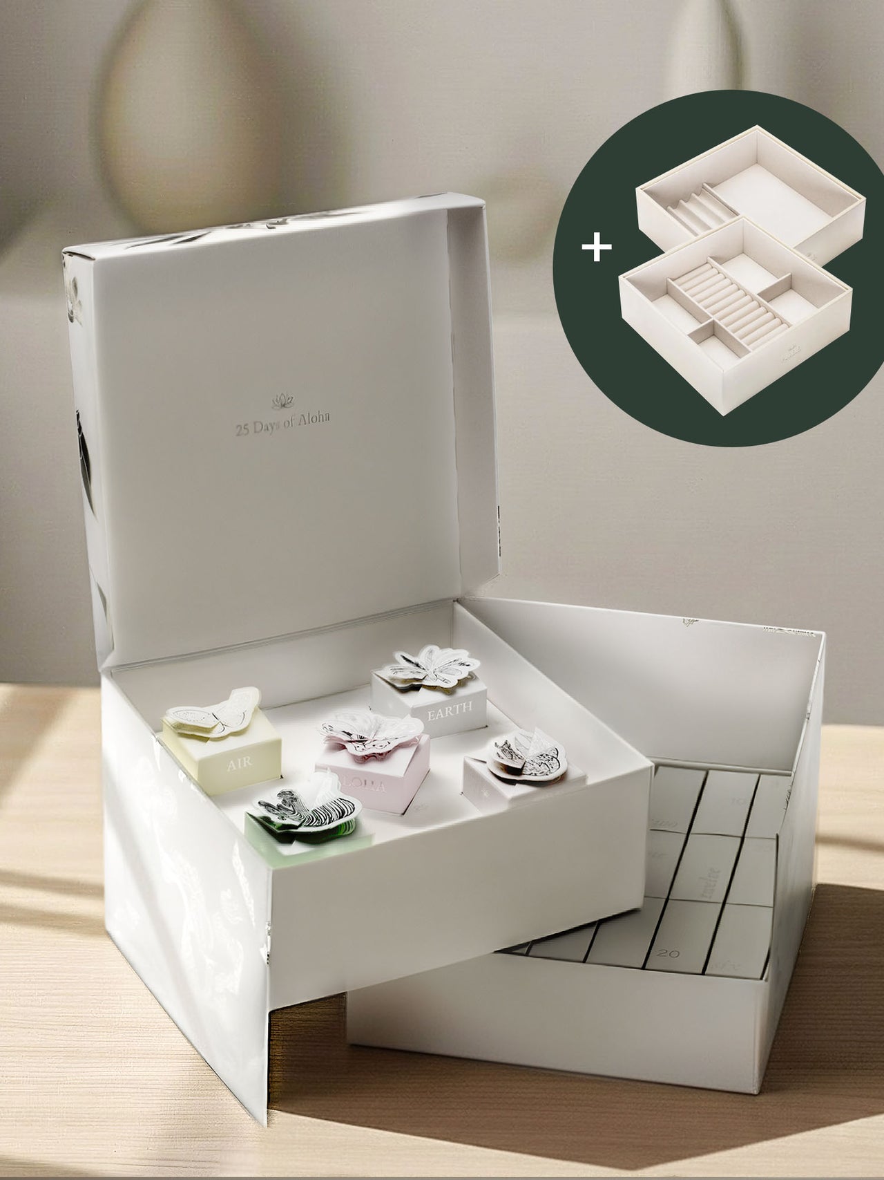 Elemente Adventskalender - Limitiert + 2 Schmuck-Trays