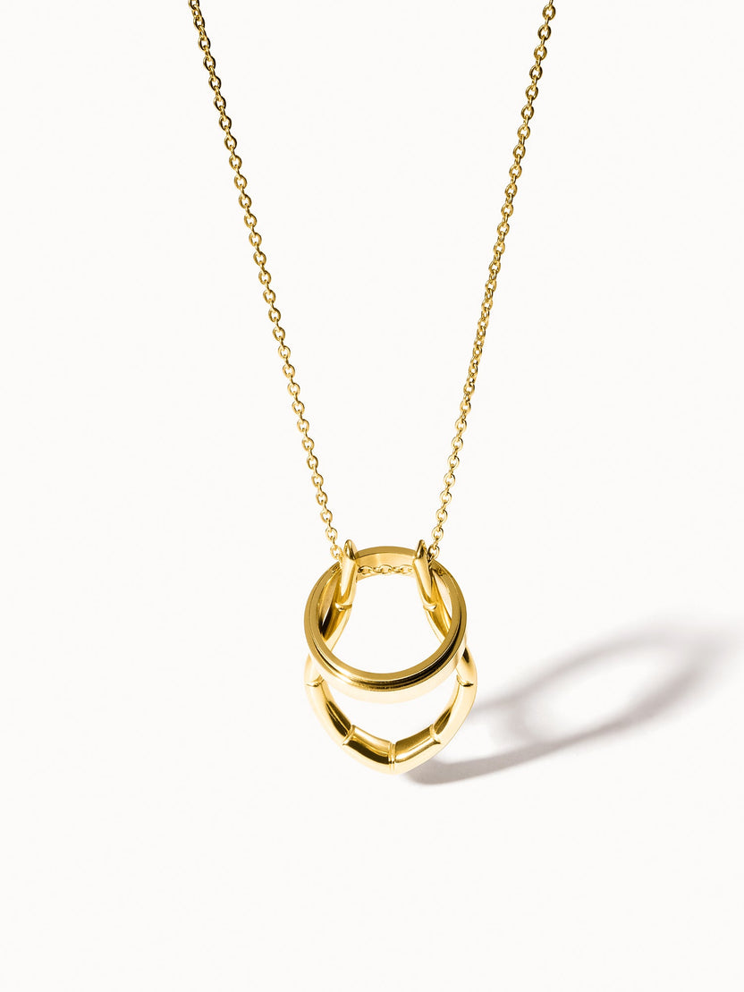Ring-Halter Tropfen Kette
