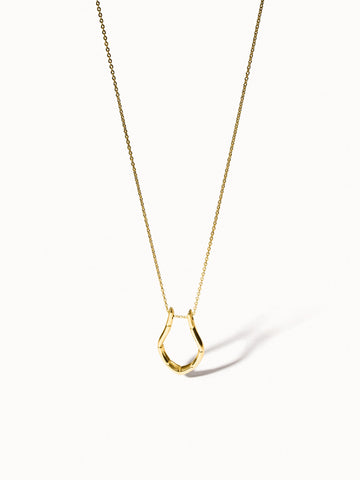 Ring-Halter Tropfen Kette