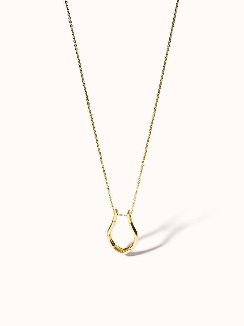 Ring-Halter Tropfen Kette