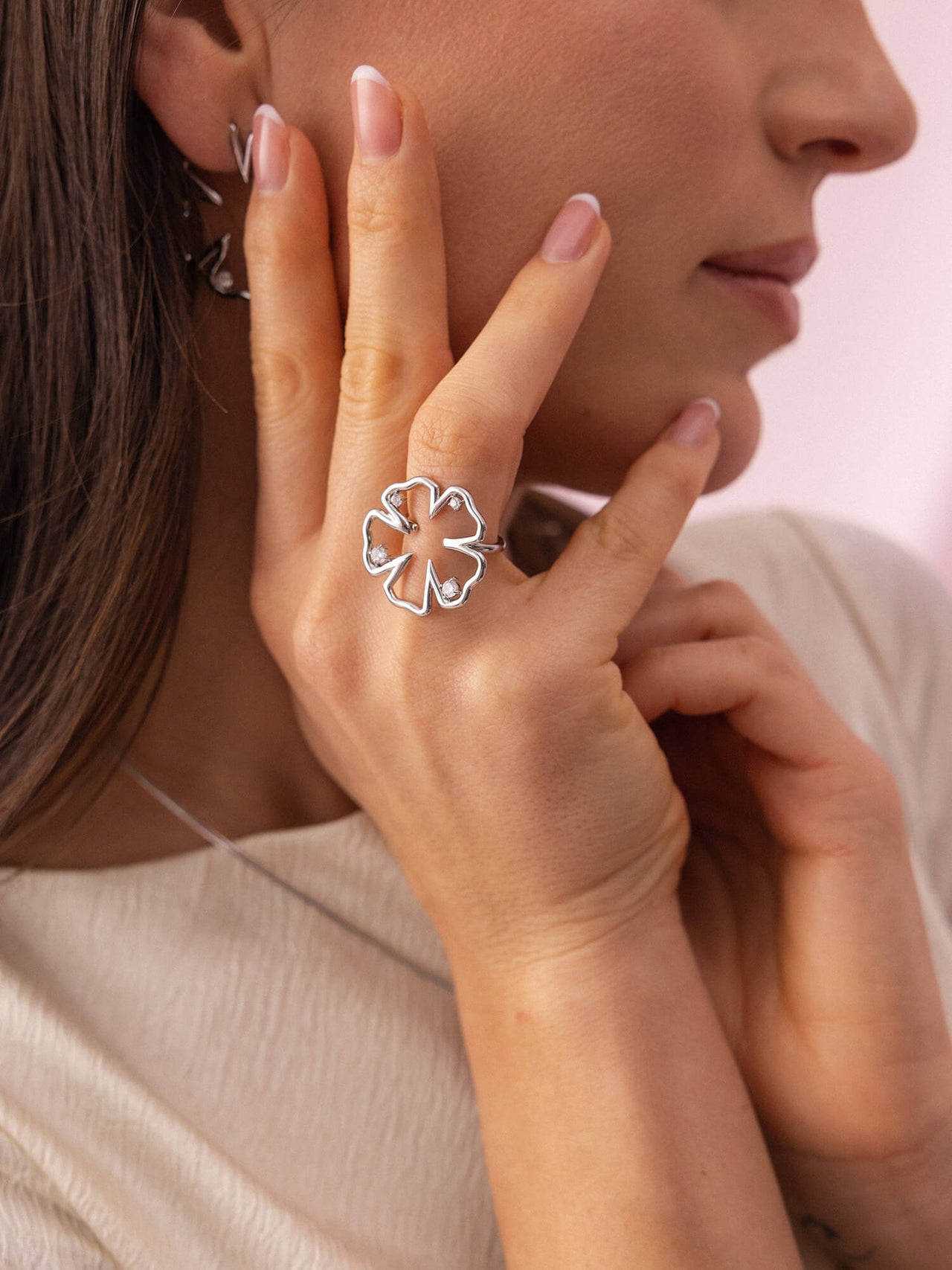 Jewelry Box Hibiscus Ring