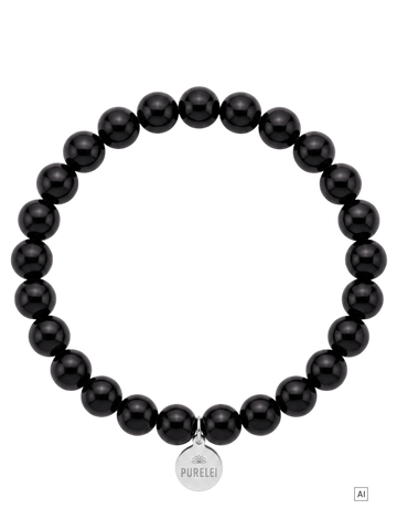 Onyx Perlenarmband