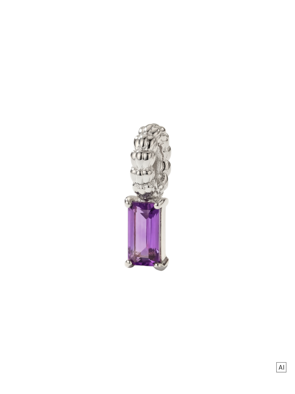 LEI Geburtsstein Charm Februar Amethyst