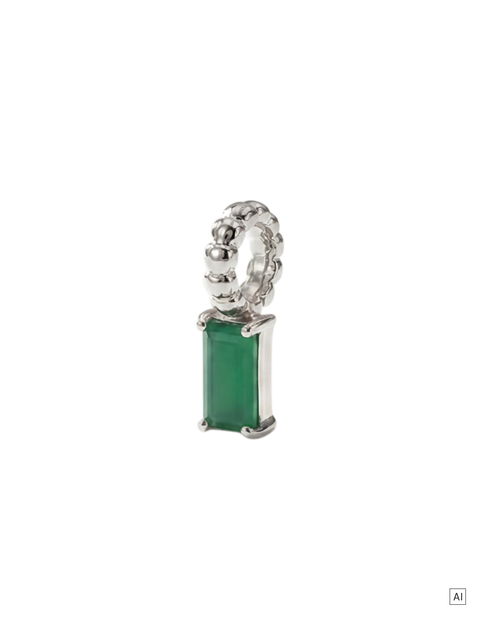 LEI Geburtsstein Charm Mai Chrysopras