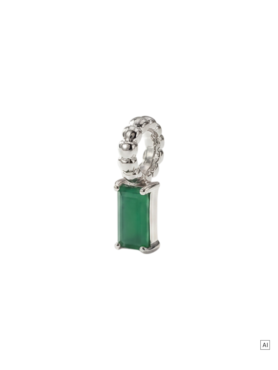 LEI Geburtsstein Charm Mai Chrysopras