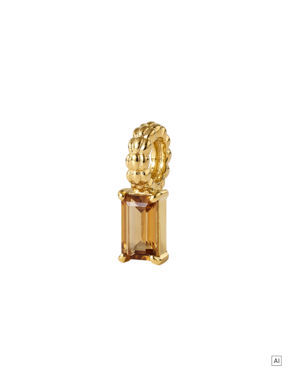 LEI Geburtsstein Charm November Citrin