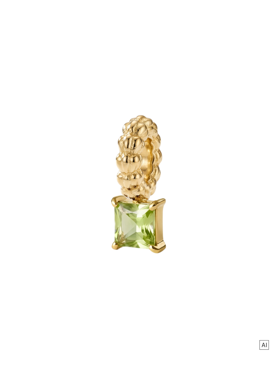 LEI Geburtsstein Charm August Peridot
