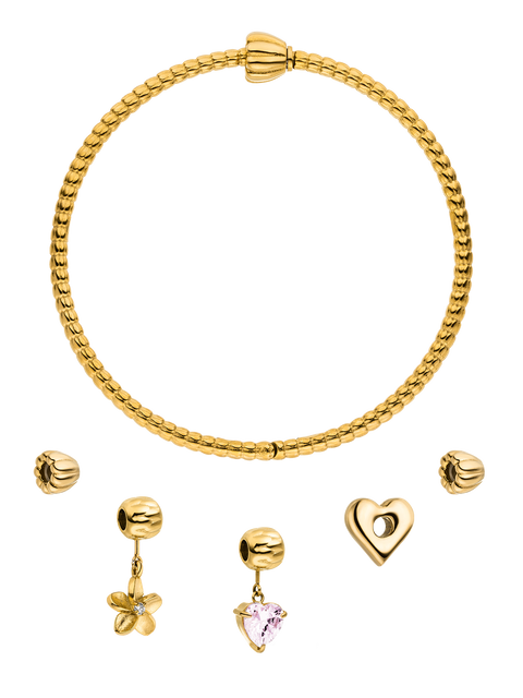 LEI Glitter Heart Set