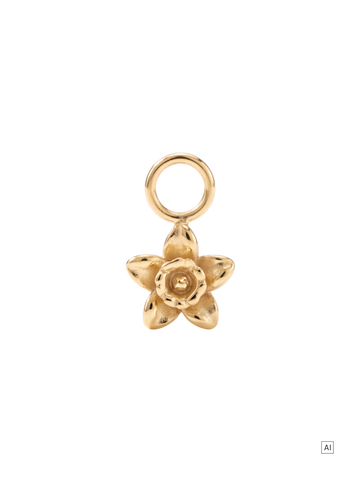 Nazisse Ohrring-Charm 
- Geburtsblume Dezember