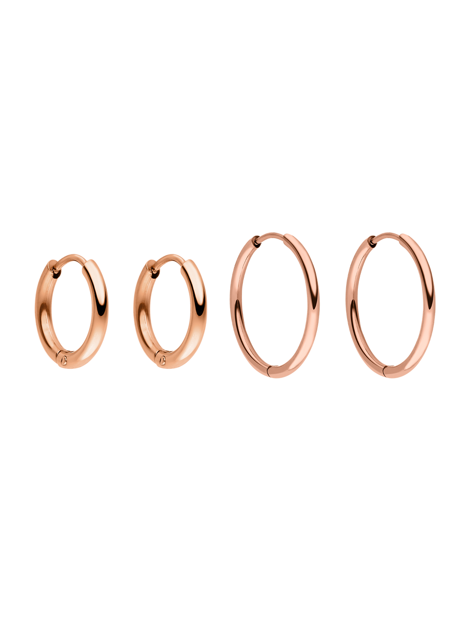 Sleek And Simple Ohrring Set