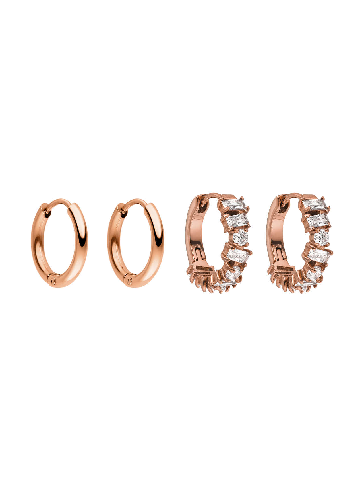 Statement Glitter Ohrring Set