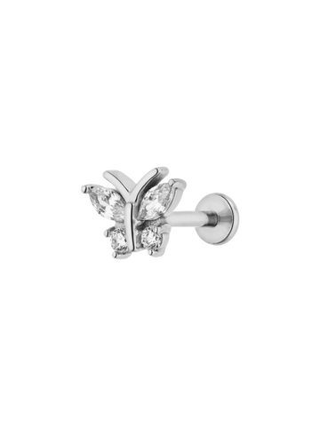 Glitter Butterfly Piercing
