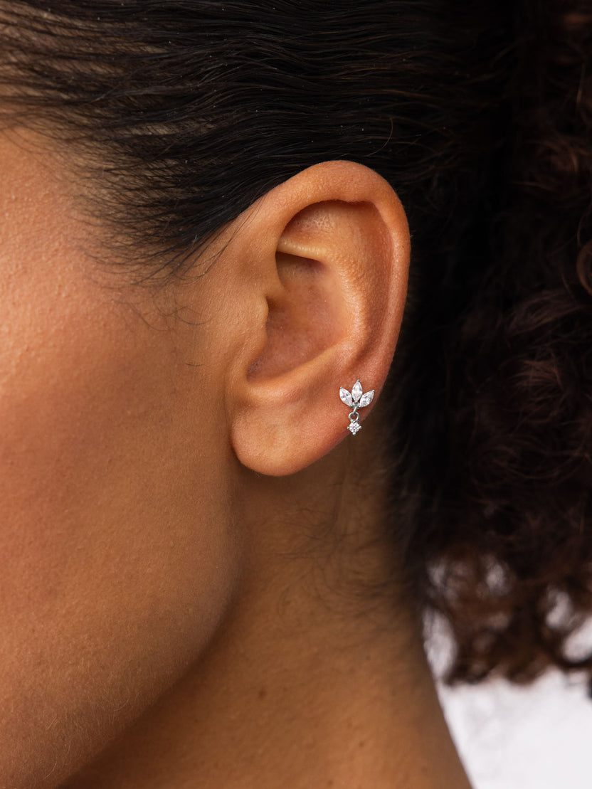 Leaf Drop Piercing