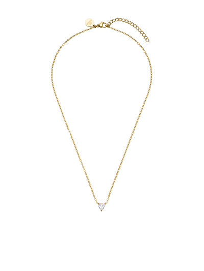 Collier White Heart