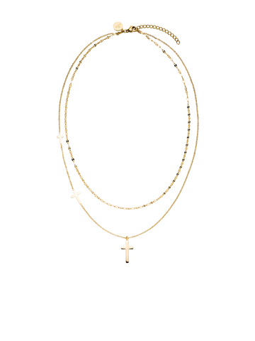 Two Layers Cross Kette