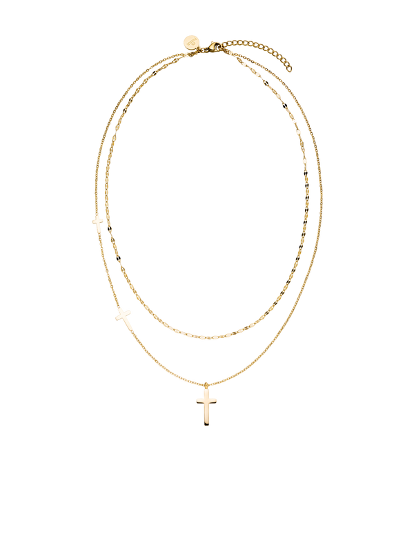 Two Layers Cross Kette