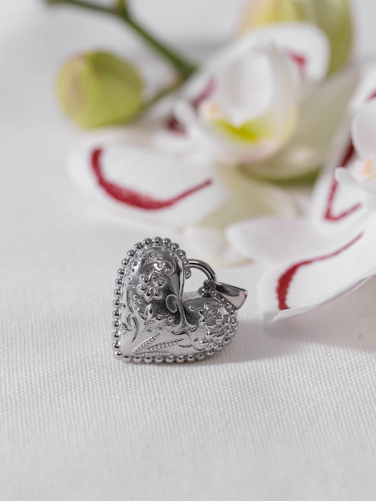 Vintage Love Heart Charm