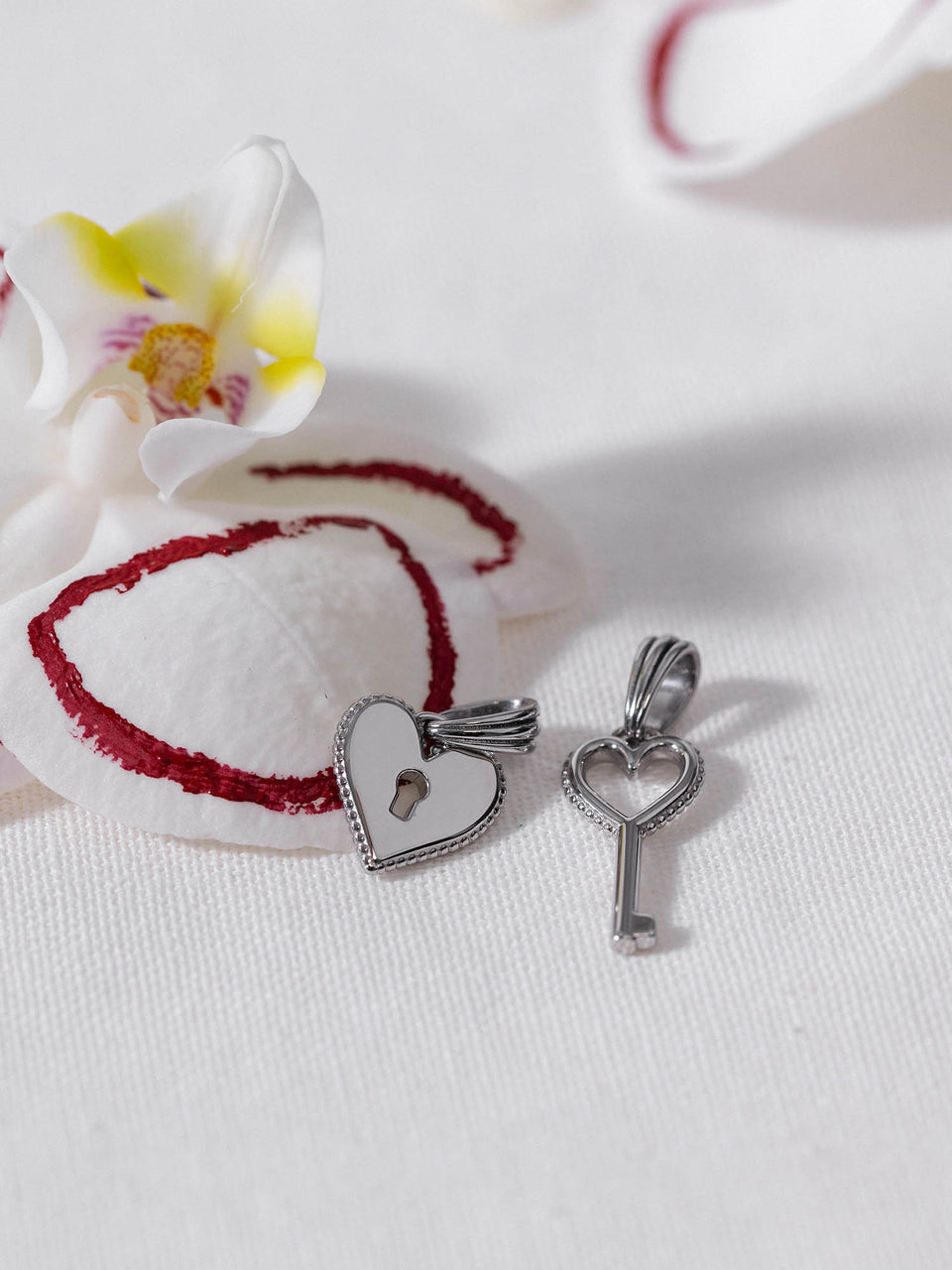 Key To My Heart Charm Set