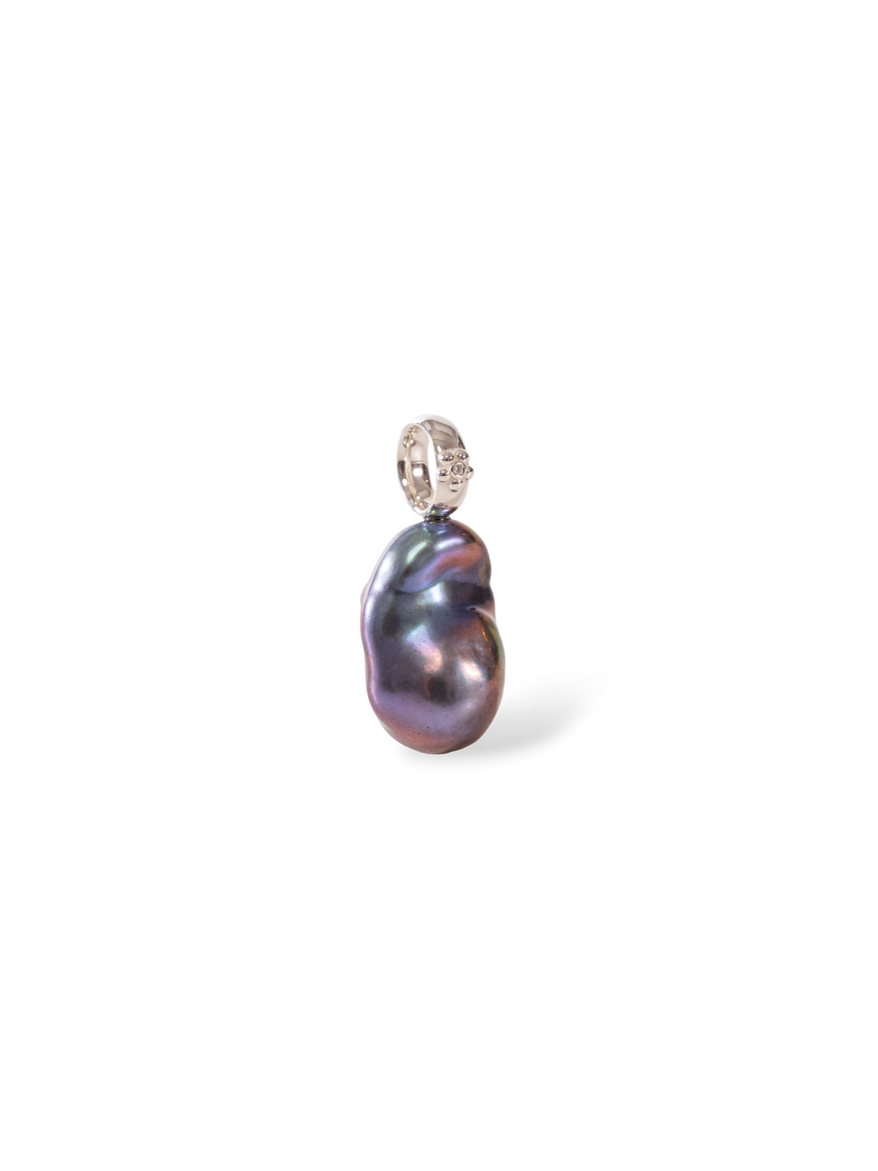 Peacock Dream Pearl Charm