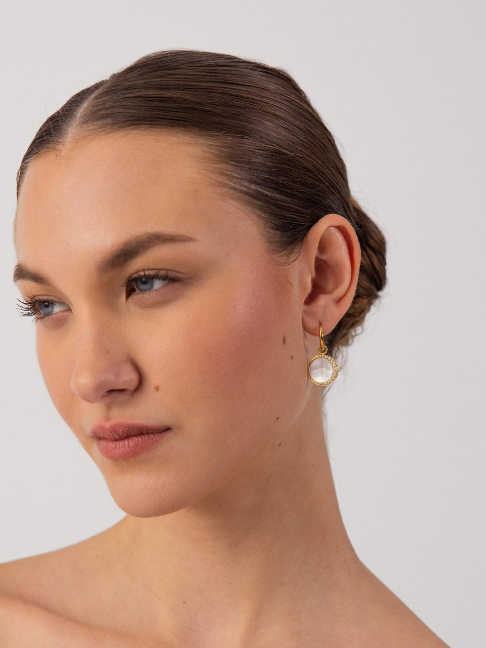 Shining Moon Ohrring