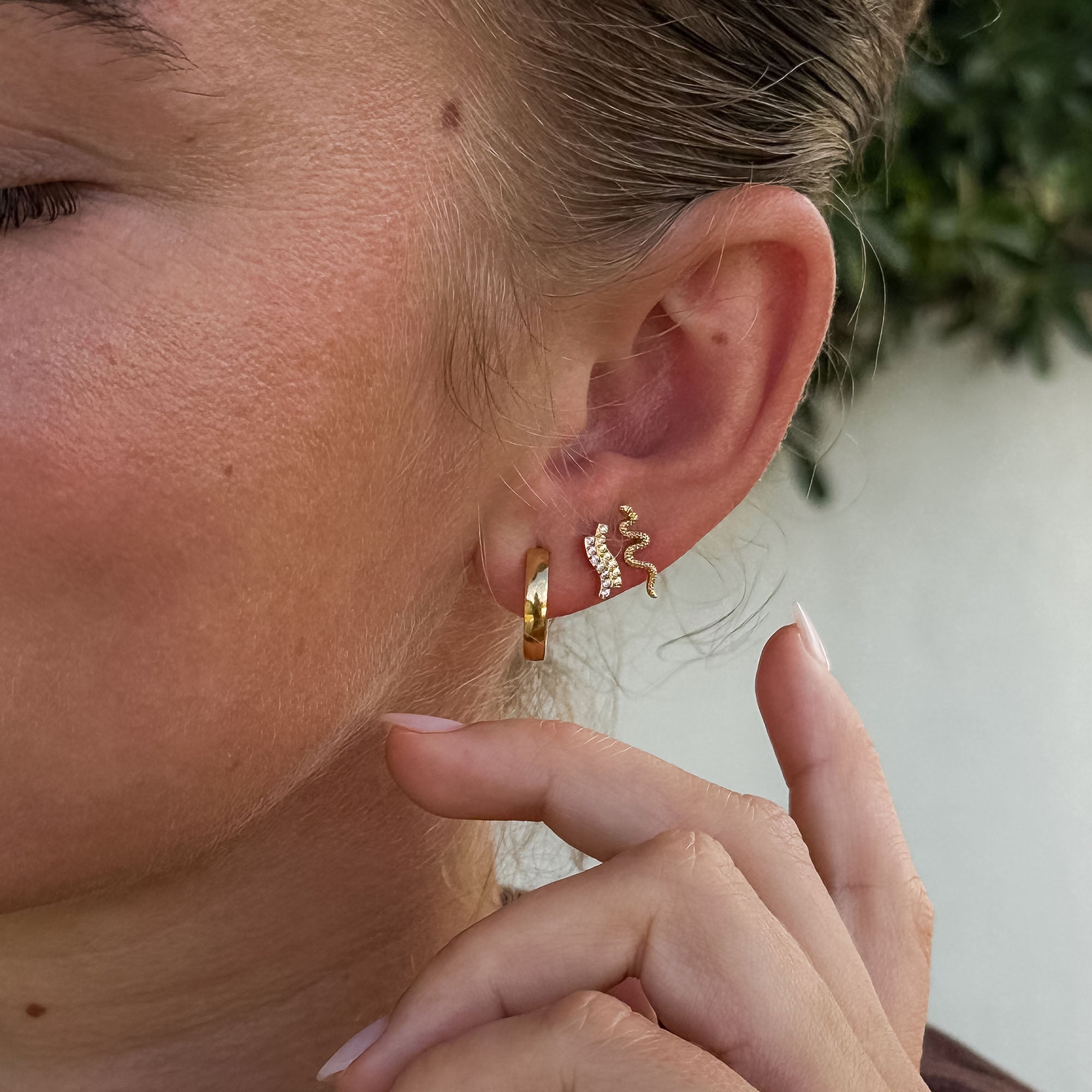 PIERCINGLINE Anhänger Aus Chirurgenstahl Für Clicker & Kreolen – 4x13 Mm, Silber, Passt Für Stäbe Bis 2 Mm Stärke