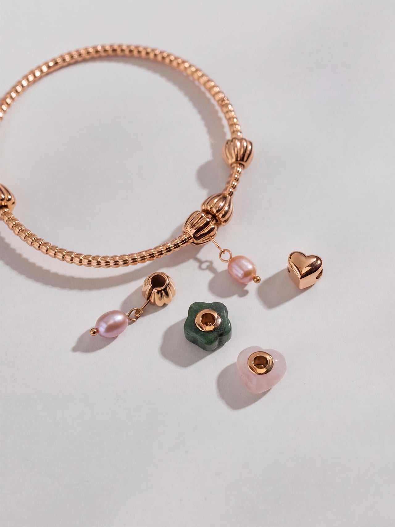 LEI Pearl Peach Charm