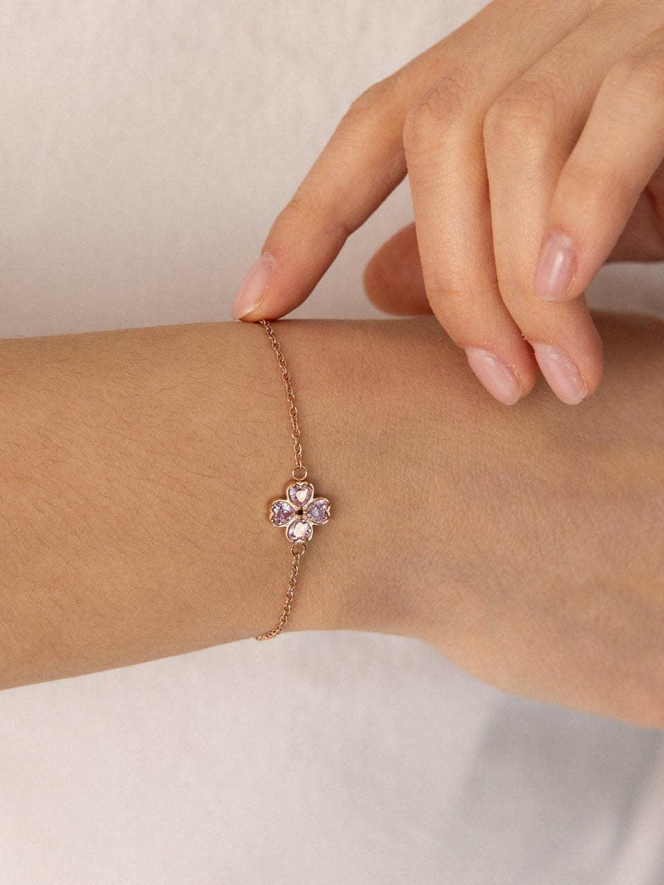 Cuore Rosé Armband