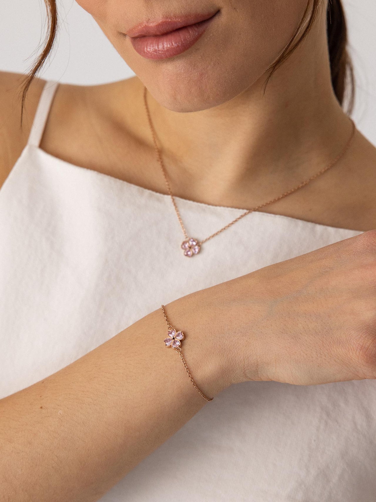 Cuore Rosé Armband