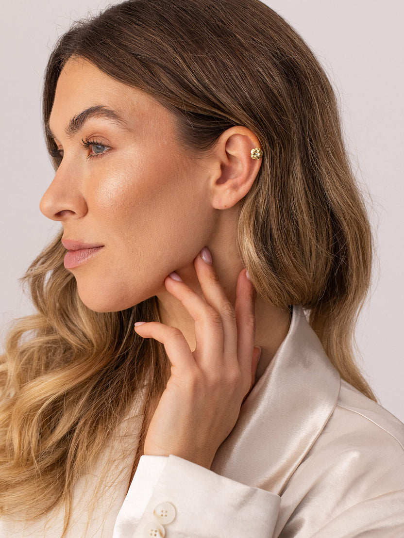 Flower Earcuff