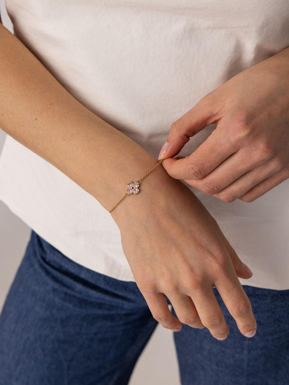 Cuore Rosé Armband