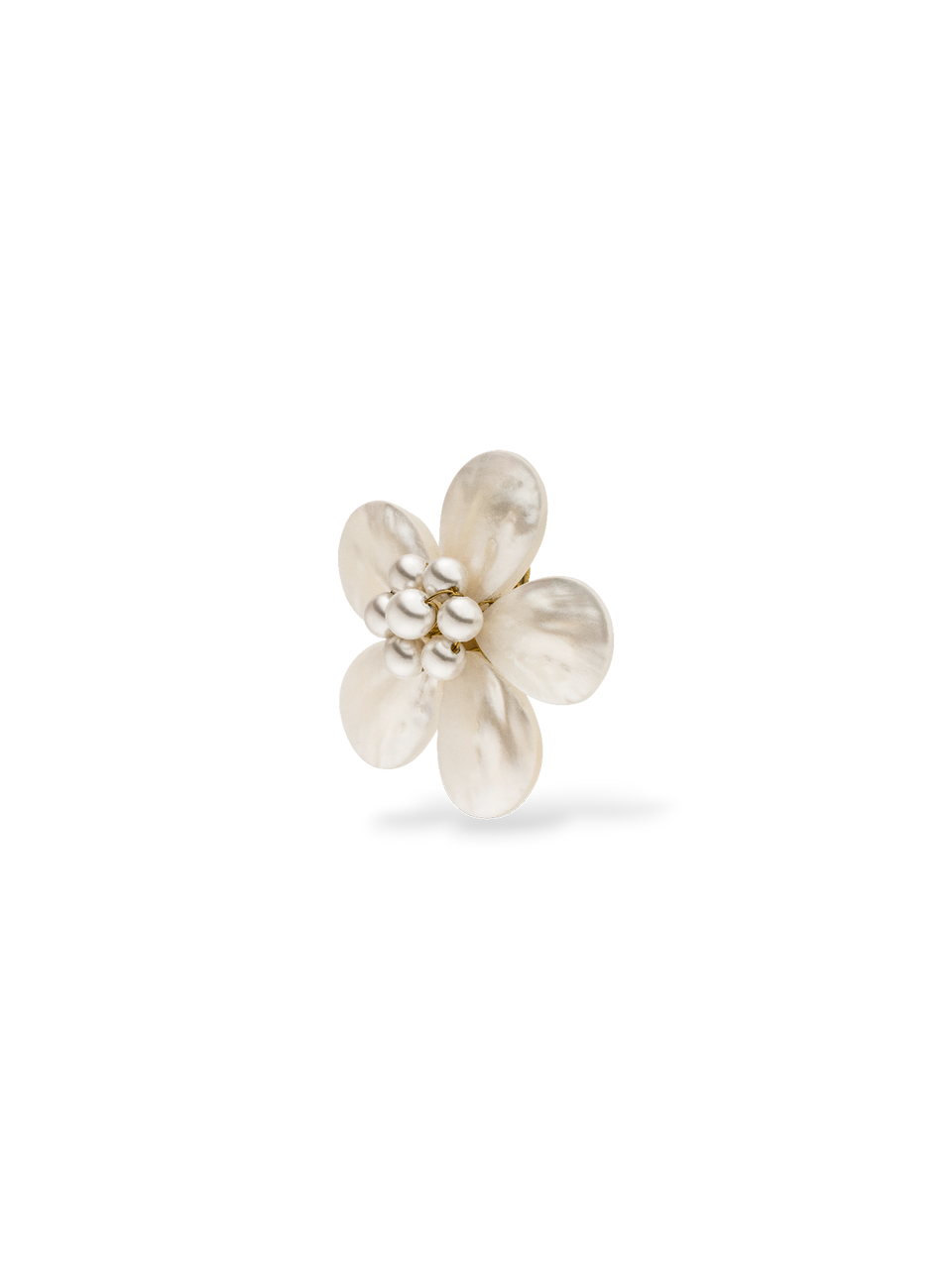 Pearly Flower Charm
