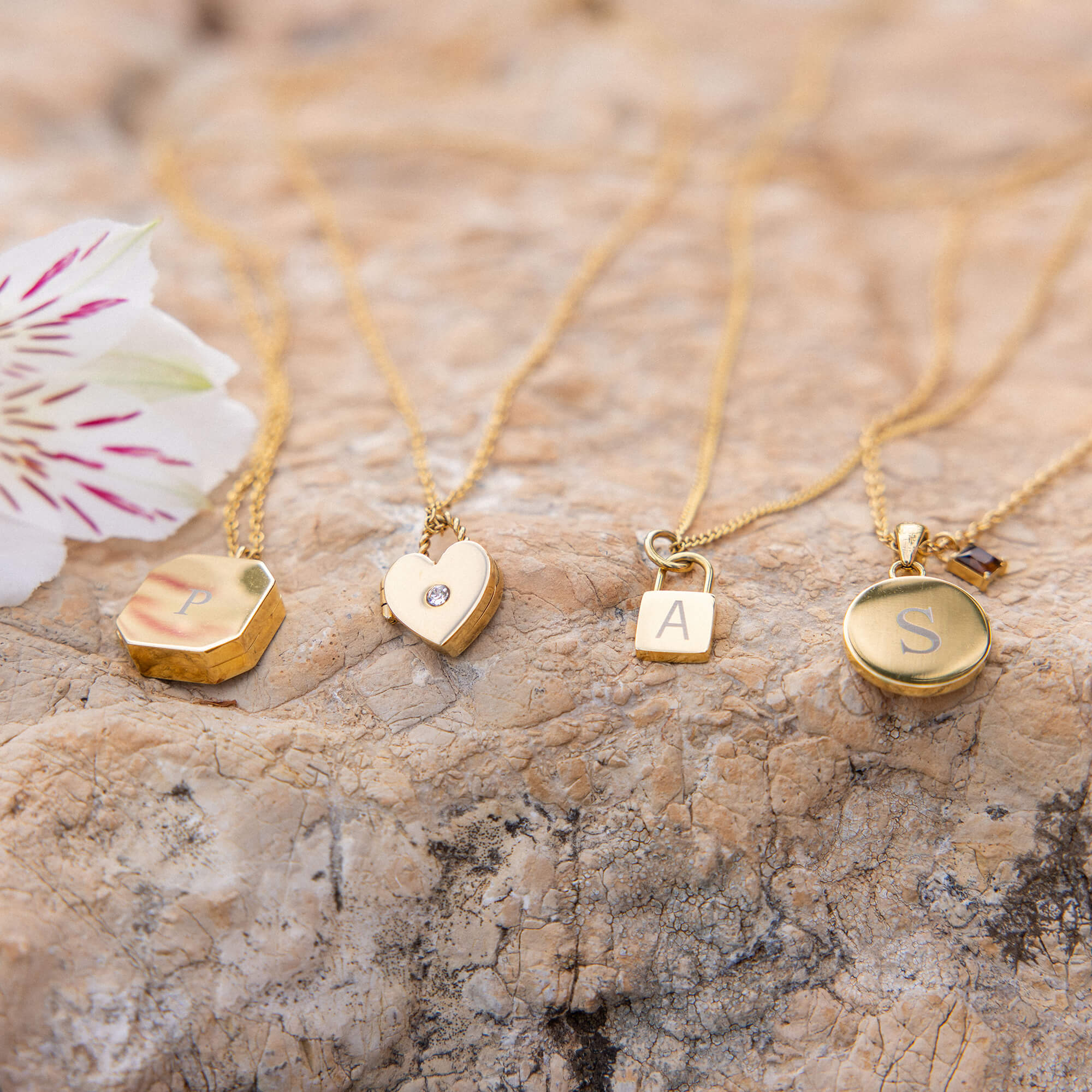 Collana Padlock Charm