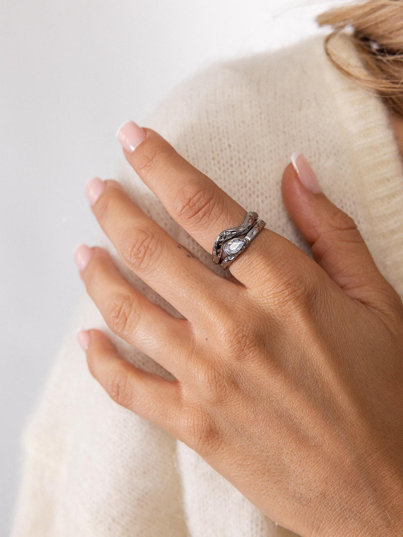Reflection Ring Set