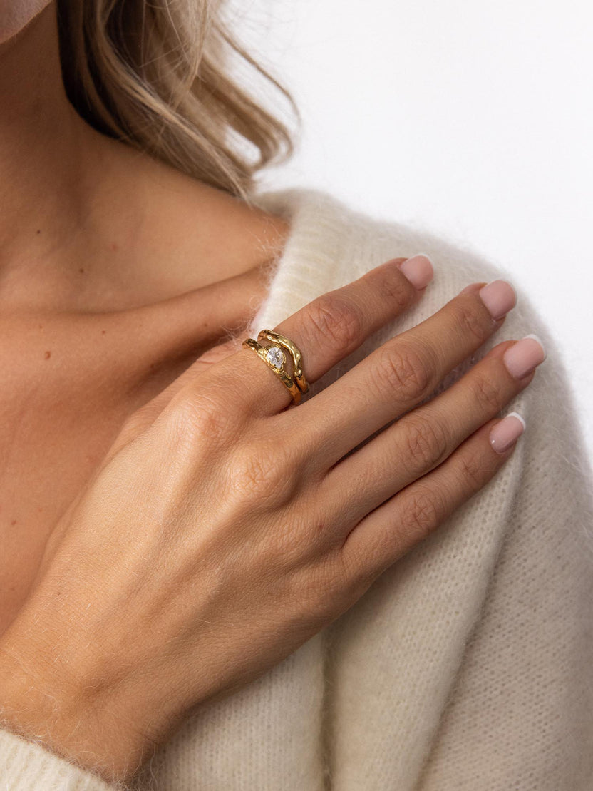 Reflection Ring Set