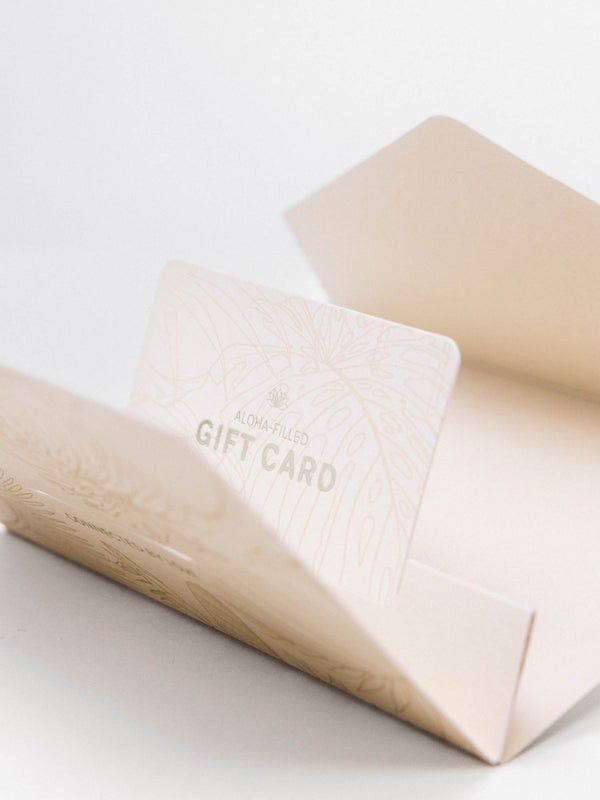 Gift Card in Gift Box