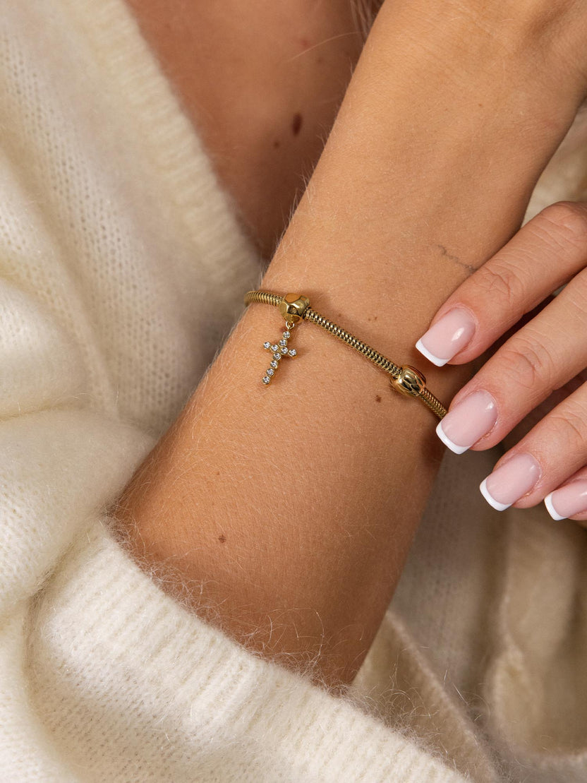 LEI Cross Charm