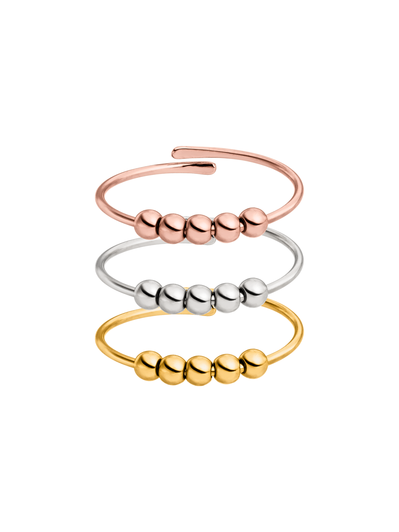New Generation Anxiety Ring 3er Set