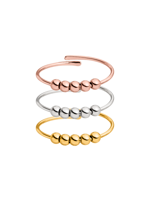 New Generation Anxiety Ring 3er Set